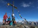 Ich, Ursa und Larissa am Bösen Weibl, 3.119 m (13. Aug.)