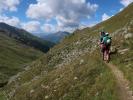 Larissa und Ursa am Wiener Höhenweg zwischen Peischlachtörl und Berger Törl (13. Aug.)