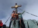 Ich und Larissa am Großglockner, 3.798 m (14. Aug.)