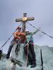 Ich und Larissa am Großglockner, 3.798 m (14. Aug.)