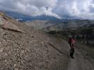 Larissa zwischen Alter Salmhütte und Salmhütte (14. Aug.)