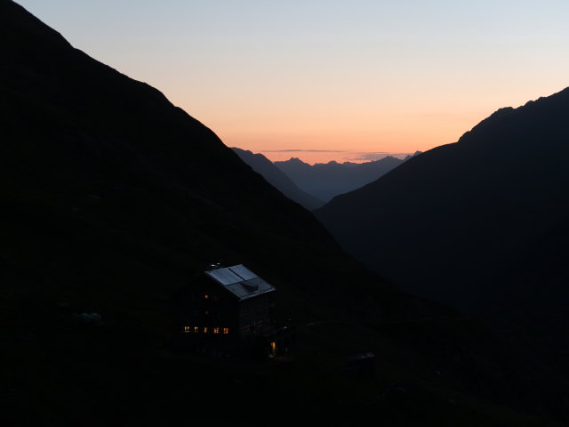 Martin-Busch-H&uuml;tte, 2.501 m (20. Aug.)
