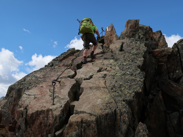 Aaron zwischen Similaunh&uuml;tte und Tisenjoch (20. Aug.)
