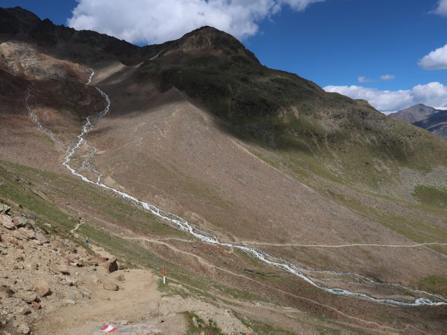 zwischen Breslauer H&uuml;tte und Rofenbach (21. Aug.)