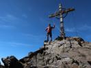 Ich auf der Kreuzspitze, 3.455 m (19. Aug.)