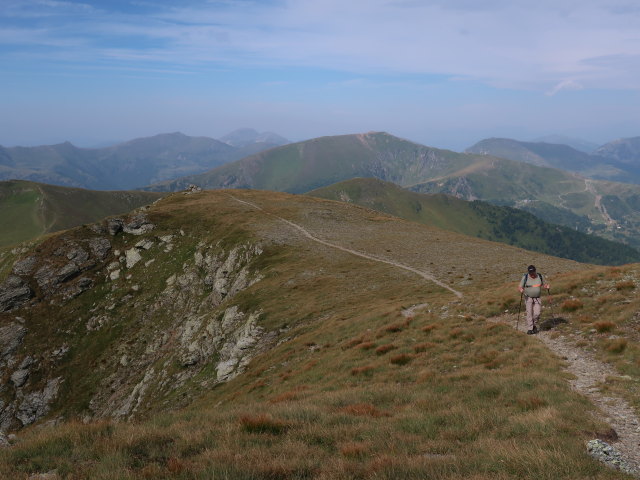 zwischen Weitentalsattel und Kaserh&ouml;he