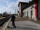 Sabine im Bahnhof Mariahof-St. Lambrecht, 892 m