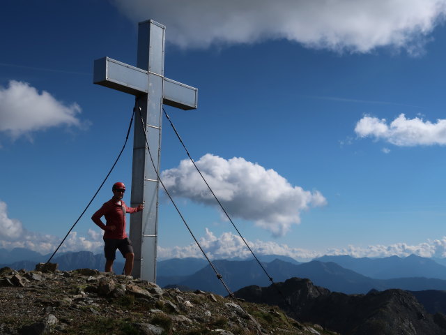 Ich am Kreuzeck, 2.701 m (2. Sep.)