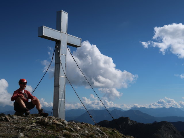 Ich am Kreuzeck, 2.701 m (2. Sep.)