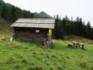 Mösernhütte, 1.777 m (3. Sep.)