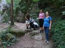 Eckart, Marie, Elisabeth und Sabine in der Johannesbachklamm