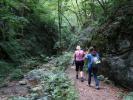 Elisabeth, Marie und Sabine in der Johannesbachklamm