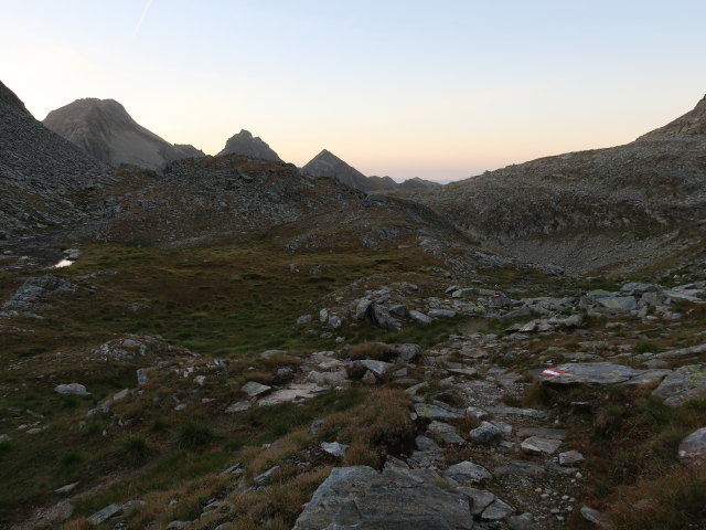 Reißeck-Höhenweg zwischen Kleinem Mühldorfer See und Riekentörl (10. Sep.)