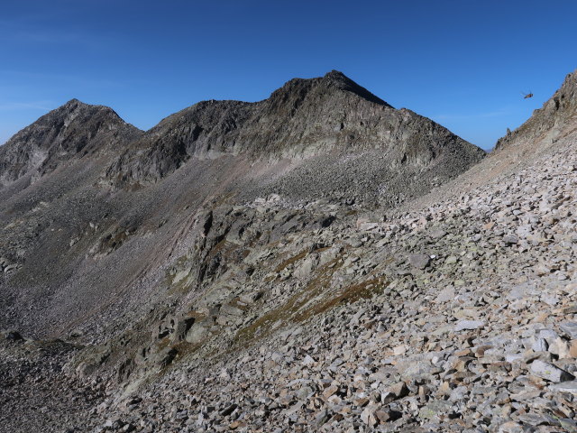 Reißeck-Höhenweg zwischen Hochalmsee und Zwenberger Scharte (10. Sep.)