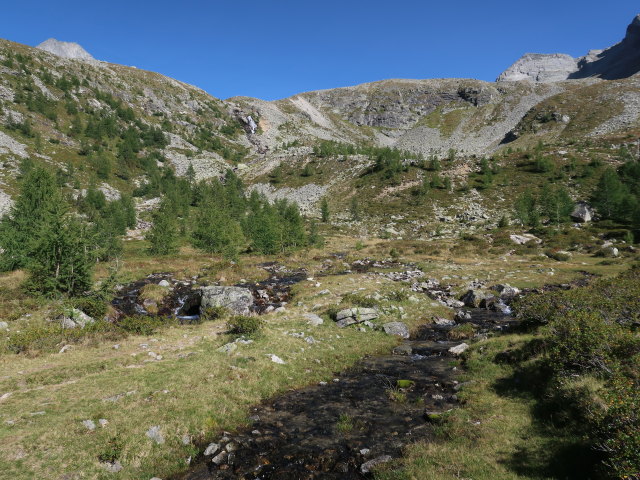 Dösenbach zwischen Arthur-von-Schmid-Haus und Dösner Hütte (10. Sep.)