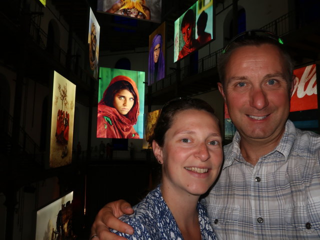 Sabine und ich im Akademiehaus der Akademie der bildenden KÃ¼nste