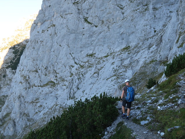 Frank zwischen Werfener Hütte und Thronleiter (16. Sep.)