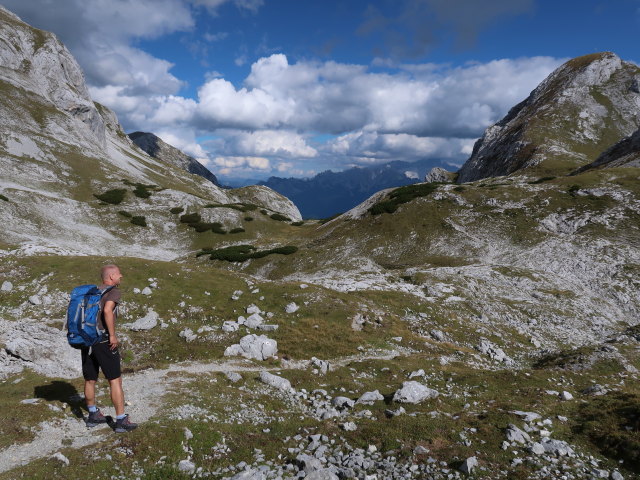 Frank zwischen Eiskogel und Tauernscharte (16. Sep.)