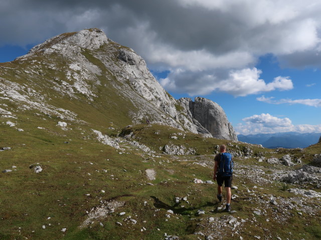 Frank zwischen Eiskogel und Tauernscharte (16. Sep.)