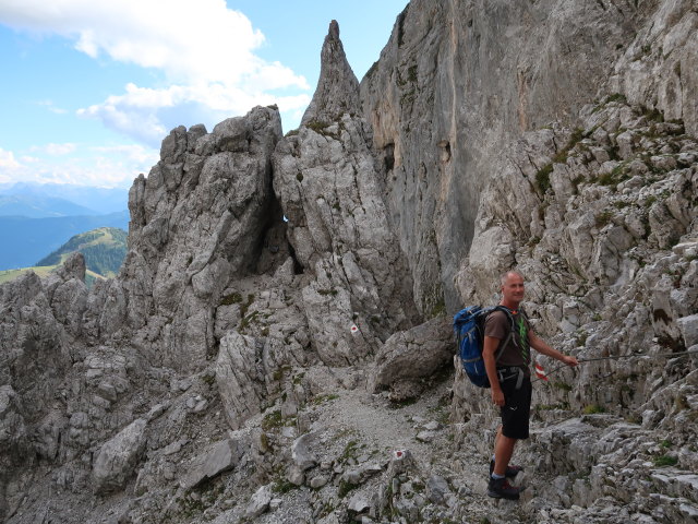 Frank zwischen Tauernscharte und Tauernschartenhöhle (16. Sep.)