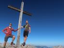 Ich und Frank am Mittleren Streitmandl, 2.360 m (16. Sep.)