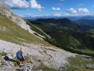 Frank zwischen Tauernschartenhöhle und Dr.-Heinrich-Hackl-Hütte (16. Sep.)