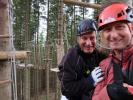 Erich und ich im Parcour 6 'Der Fuchs'