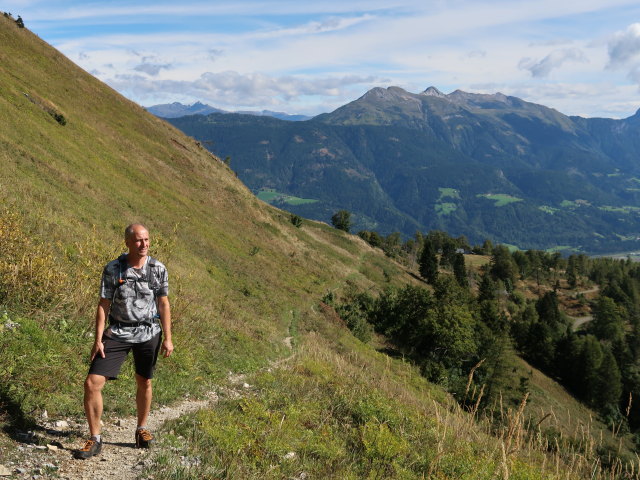 Frank zwischen Enzianhütte und Mauthner Alm