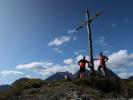 Frank und ich auf der Mauthner Alm, 1.783 m