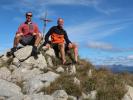 Ich und Frank am Lamprechtkogel, 1.861 m