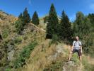 Frank zwischen Lamprechtkogel und Gasthof Valentinalm