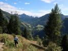 Frank zwischen Lamprechtkogel und Gasthof Valentinalm