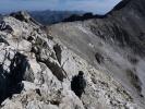 Ronald zwischen Großer Guglspitze und Hochfeind