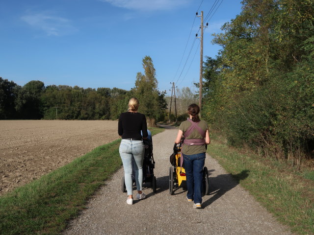 Elisabeth und Sabine am Erlmaiß