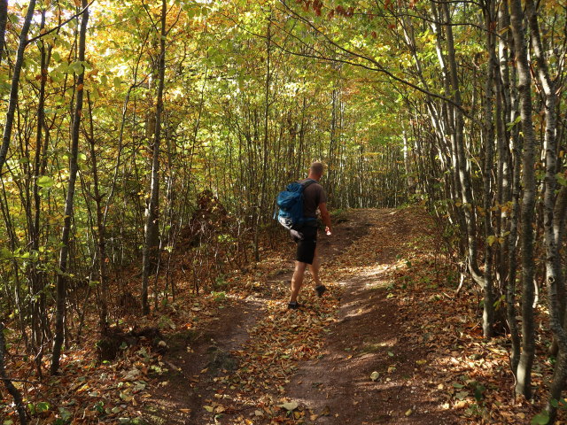 Frank am Jägersteig zwischen Karlstein-Felskanzel und Lilienfelder Hütte