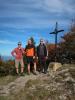 Ich, Frank und Mario auf der Hinteralm, 1.313 m