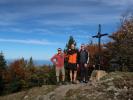 Ich, Frank und Mario auf der Hinteralm, 1.313 m