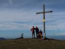 Ich, Mario und Frank auf der Reisalpe, 1.399 m