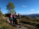 Mama, Sabine, ich, Nils und Brigitte zwischen Kopetzöd und Kaiserkogelhütte