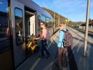 Sabine und Mama im Bahnhof Rabenstein an der Pielach, 341 m