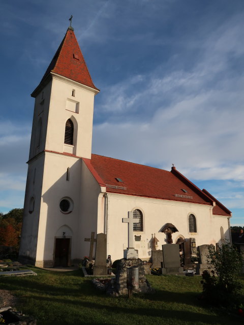 Pfarrkirche Dreistetten, 528 m