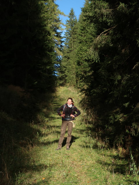 Bernadette zwischen Hinteralm und Halsmoaralmh&uuml;tte