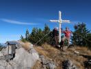 Bernadette und ich am Tanzboden, 1.727 m