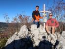 Frank und ich am Lindenstein, 699 m