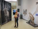 Nils und Sabine in der Sonderausstellung 'Heraus mit der Sprache!  Wie Tiere und Pflanzen kommunizieren'