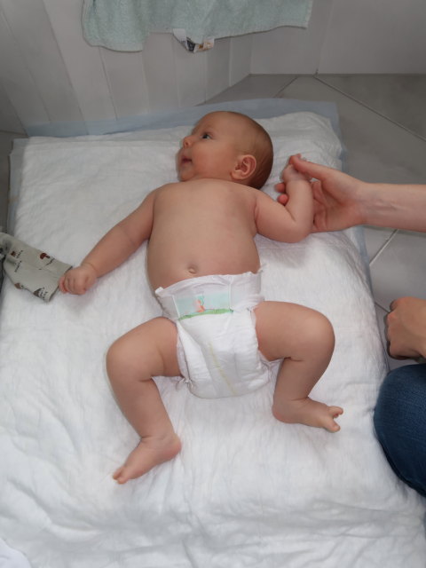 Nils im Haus meiner Eltern