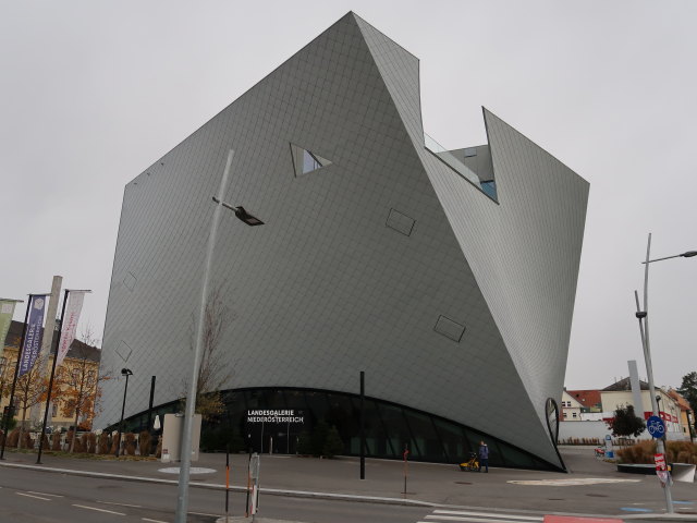 Sabine bei der Landesgalerie Niederösterreich