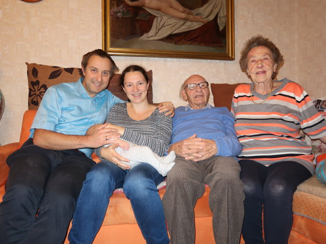 Ich, Nils, Sabine, Johann und Herta