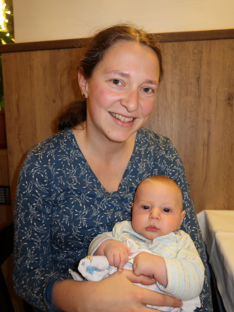 Sabine und Nils im Restaurant Art Corner