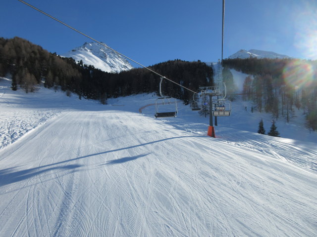 Zw&ouml;lferkopfabfahrt von der Zw&ouml;lferkopfbahn aus